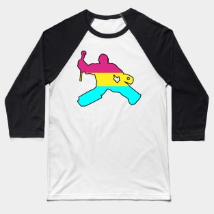 Field Hockey Goalie: Pansexual Pride Baseball T-Shirt